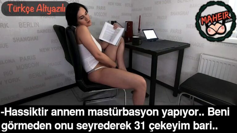 annem onu izledigimden habersiz bir sekilde amini oksuyor.jpg