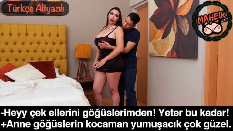 anneme elbise giymesi icin yardim ederken avucladim.jpg
