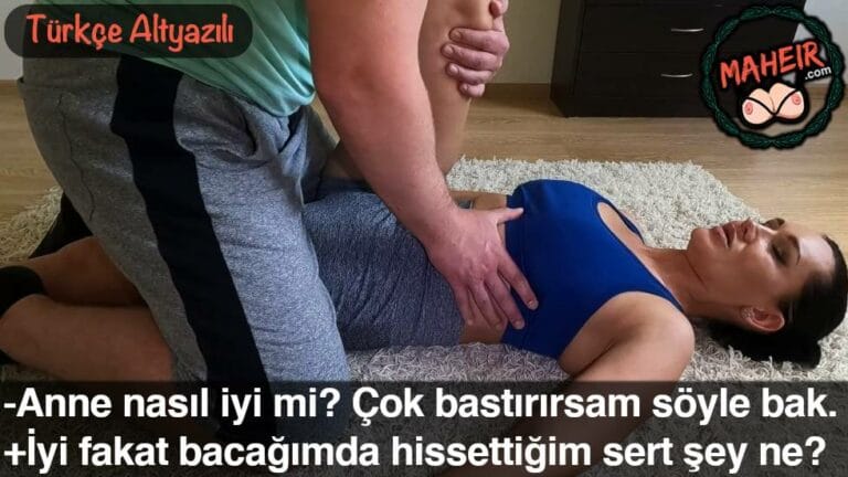 annemin bacaklarini esnetmesine yardimci olurken dayadim.jpg