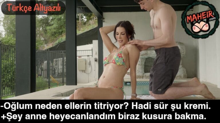 annemin omuzlarina gunes kremi surerken tahrik oldum kalkti.jpg