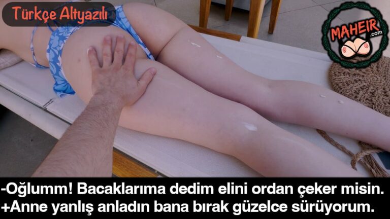 annesine gunes kremi surerken tahrik oldu ellemeye basladi.jpg