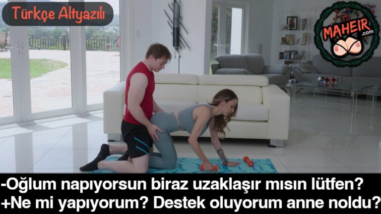 annesine spor yaparken yardim eden firsatci oglan dayiyor.jpg