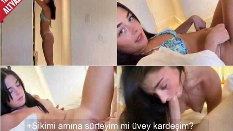 bikinisini yaninda giyinen uvey kiz kardesinin bikinisinden gozuken amina surtmek istedi.jpg