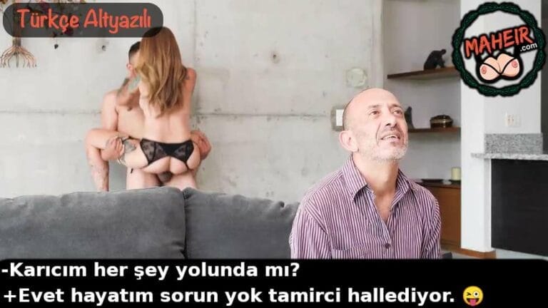 gozleri gormeyen kocasinin onunde tamirciyle sikisti.jpg
