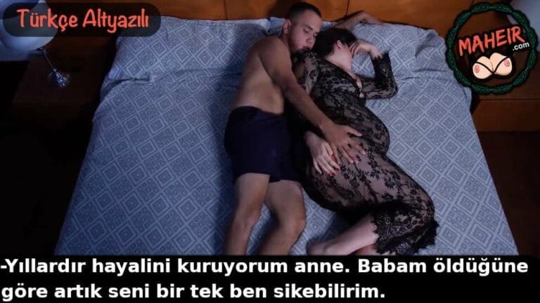hamile annemle ayni yatakta yatinca yaslamadan duramadim.jpg
