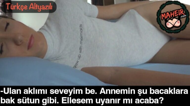 kabus goruyorum diye annemle yattim o uyurken elledim.jpg