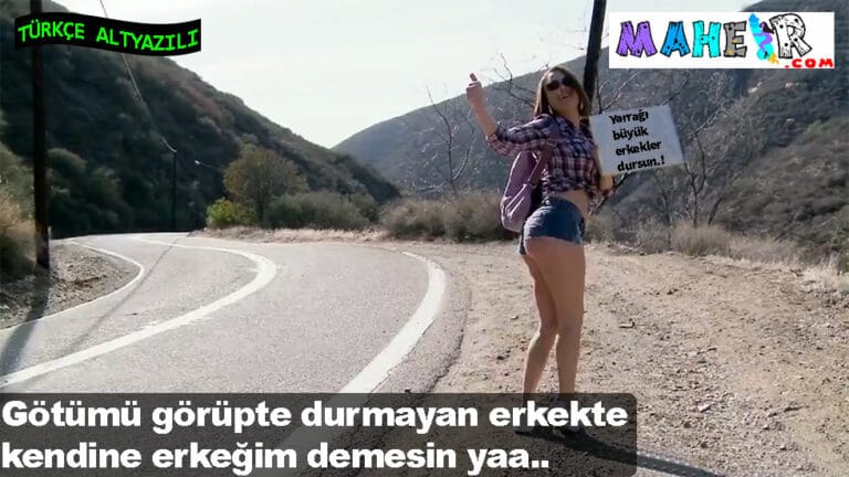kalcalarini gostererek otostop ceken kasar.jpg