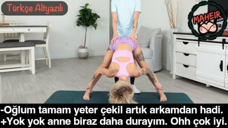 kisacik sortla spor yapan annemi gorunce kalkti dayadim.jpg