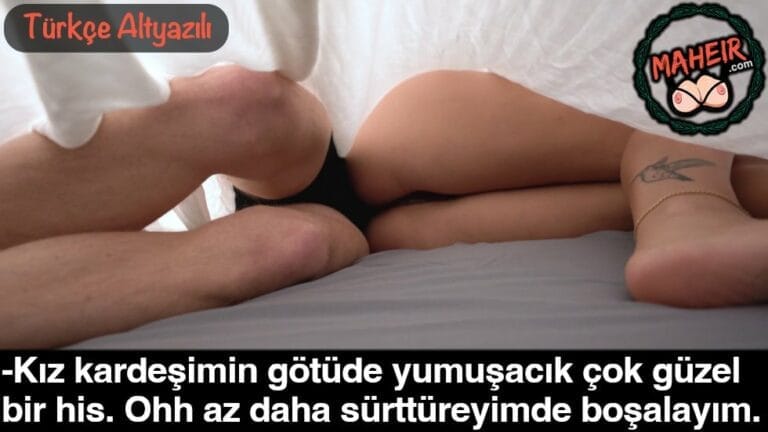 korktugu icin yanimda uyuyan kiz bacima dayayip zevke geldim.jpg