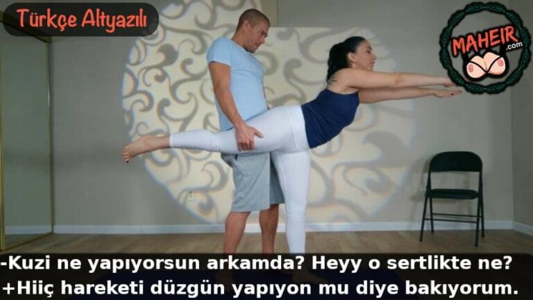 kuzenim yoga yaparken caktirmadan arkasina yaklasip dayadim.jpg