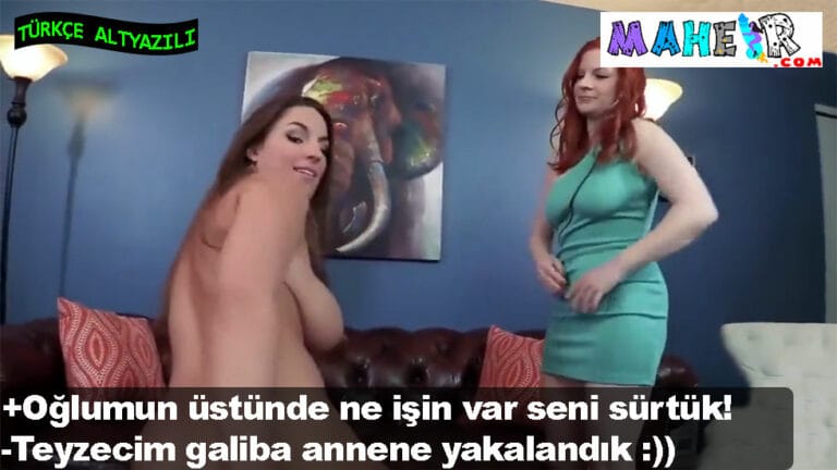 oglunun siki icin kiz kardesiyle kavga eden kizil anne.jpg