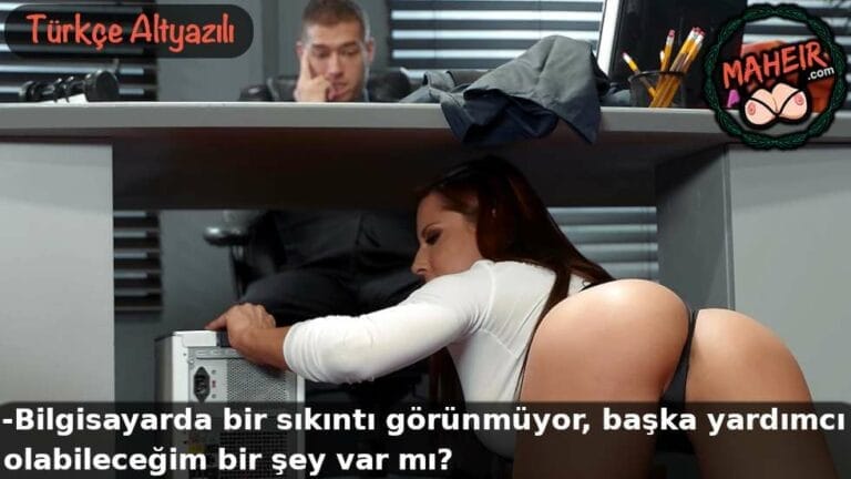 pantolondaki kabarikligi goren bayan teknisyen olaya el atti.jpg