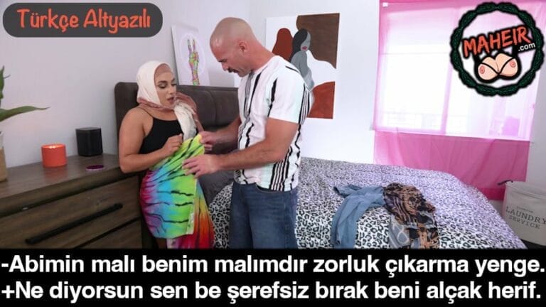 turbanli yengemle evde yalniz kalinca ondan faydalandim.jpg
