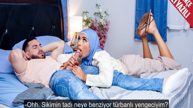 turbanli yengesi kocasiyla tatmin olamayinca ondan yardim istedi.jpg
