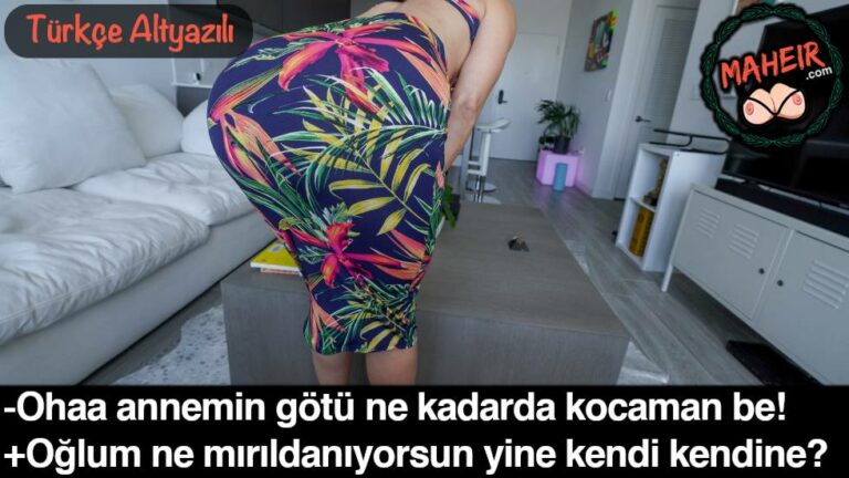 valide masanin ustunu silerken egilince koca gotune baktim.jpg