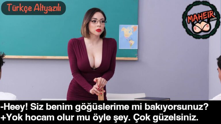yaramaz liseli gencler acik sacik giyinen ogretmene yuruyor.jpg
