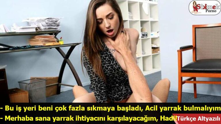 bambi ofiste bile yarraksiz kalmiyor.jpg