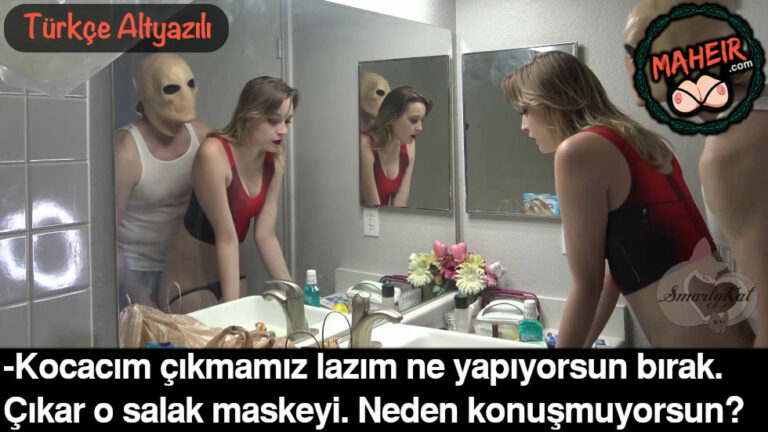 maske takip banyoda hazirlanan anneme yasladim babam sandi.jpg