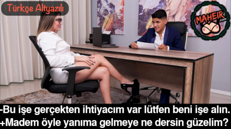 sirketin caycisi patron taklidi yapip is icin gelen hatunu goturuyor.jpg