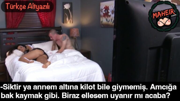 annem gecelikle yanimda uyudu gotunu gorunce sikim kalkti.jpg