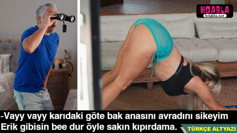 komsunun karisi taytla spor yaparken durbunle gotune bakti.jpg