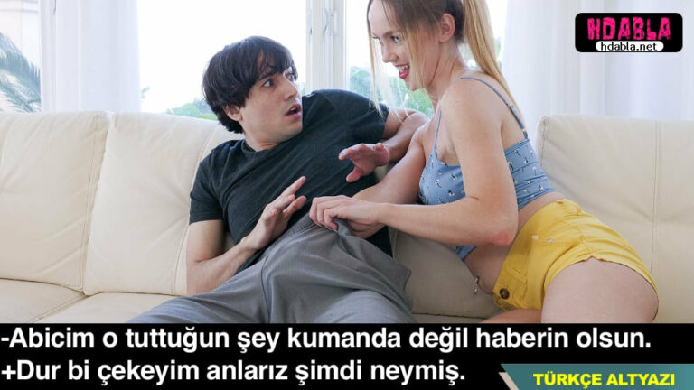 kiz kardesim kumandayi almasin diye donuma soktum sikimi elledi.jpg