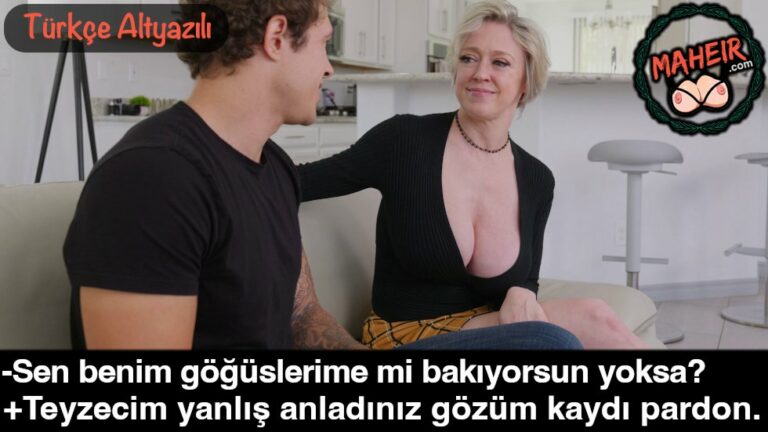 arkadasinin annesiyle sohbet ederken gozu memelere kayiyor.jpg