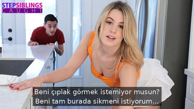 zina meraklisi fit guzel uvey kardesine ciplakligi teklif ediyor