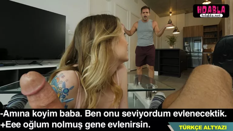 eve geldigimde babami sevgilimin agzina verirken yakaladim
